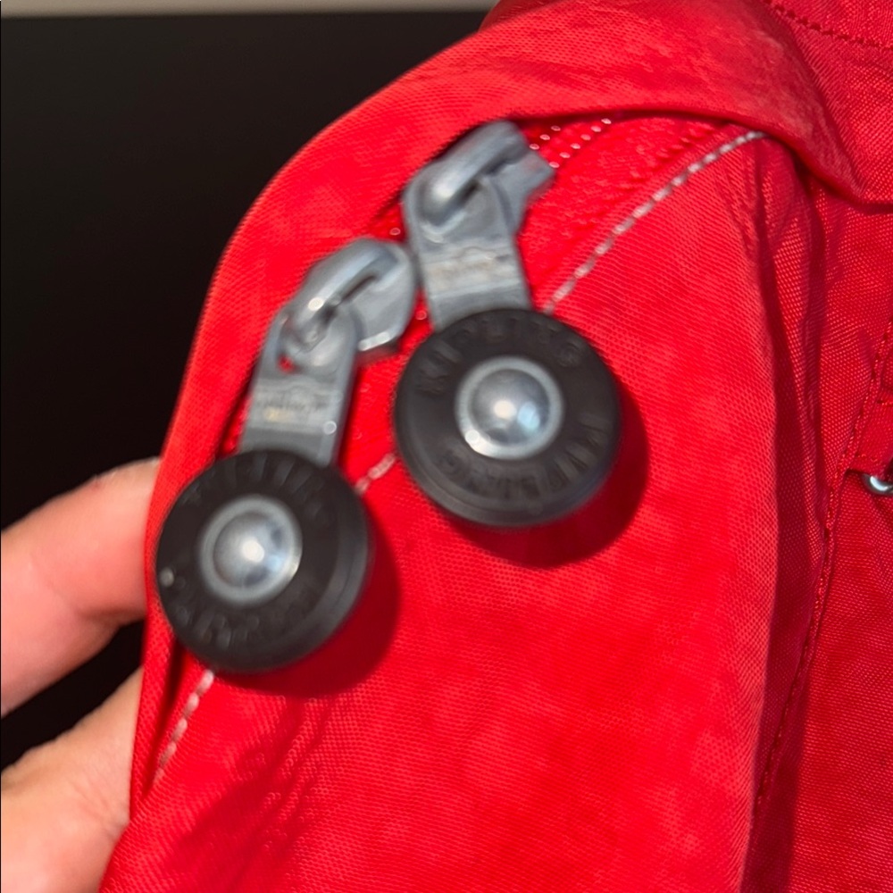 Kipling Red Backpack - image 5
